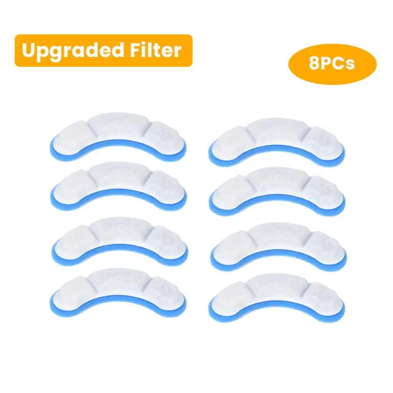 Cat Fountain Filter Replacement - Activated Carbon Charcoal Filters for Pet Water Dispensers