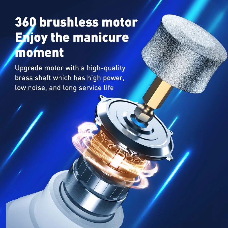 Stainless Steel Nail Grinder Head Replacement - Diamond Bit for Electric Pet Nail Clippers