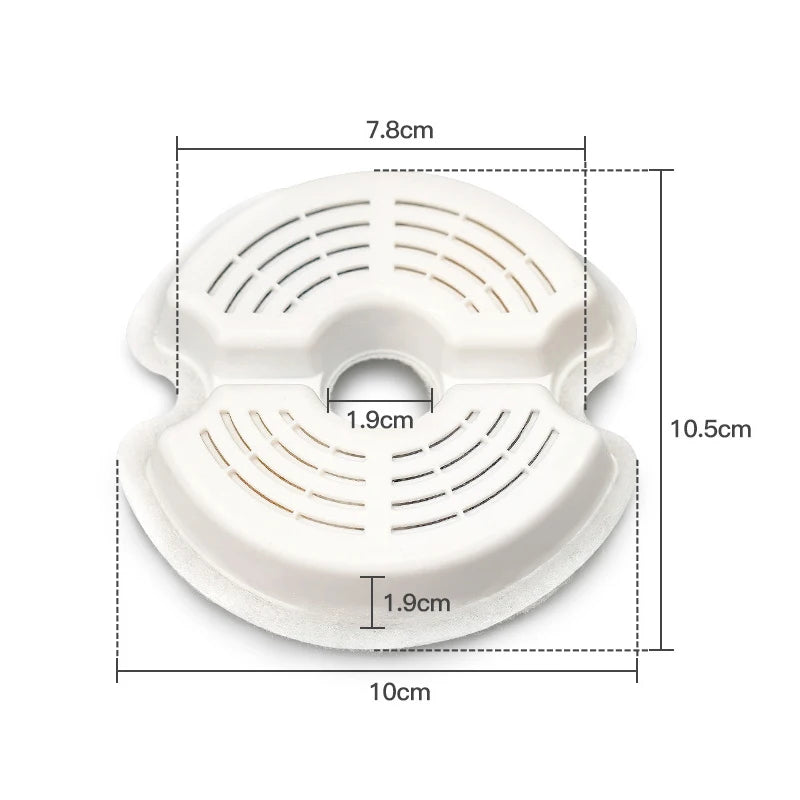 Replacement Filters for 2L Cat Water Fountain with Triple Filtration System