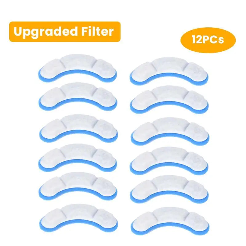 Cat Fountain Filter Replacement - Activated Carbon Charcoal Filters for Pet Water Dispensers