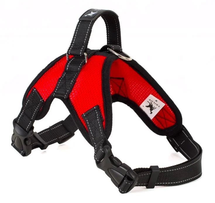 Soft Adjustable Reflective Vest Harness for Dogs