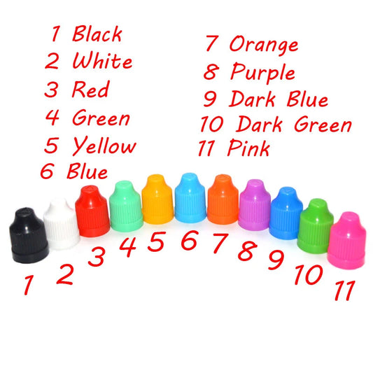 10ML Plastic Dropper Bottles - 100 Pack with Childproof Caps & Precision Tips