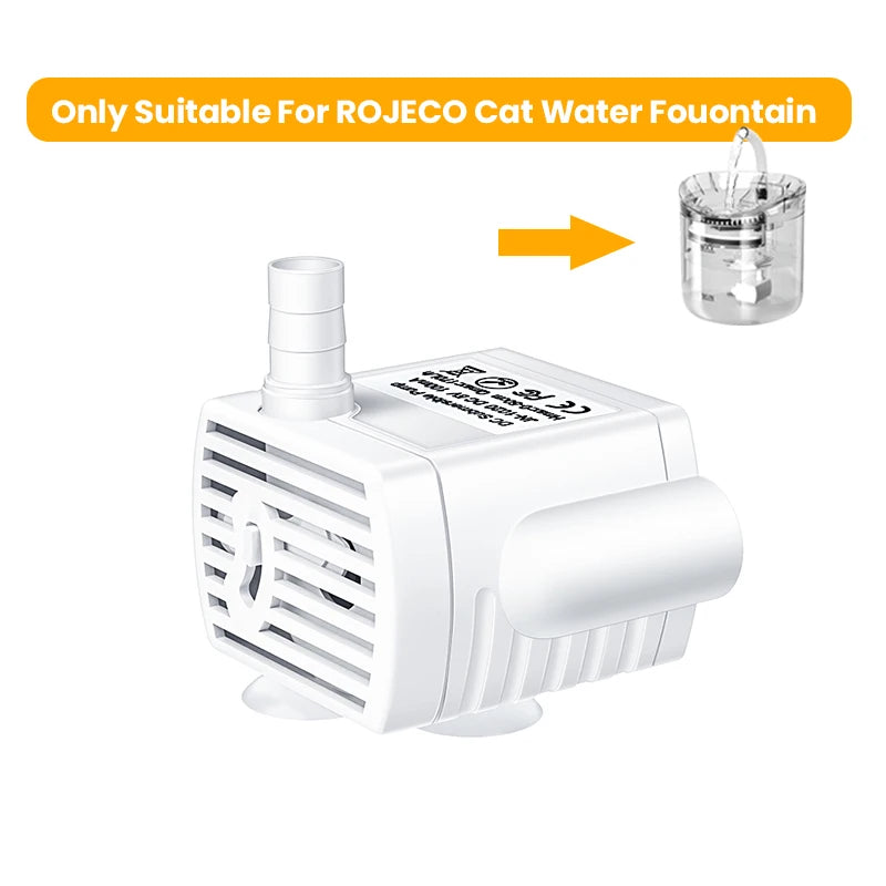 Pet Water Fountain Replacement Pump - Universal Auto Dispenser Motor