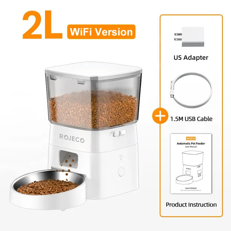 Adjustable Height Elevated Holder for Automatic Pet Feeders