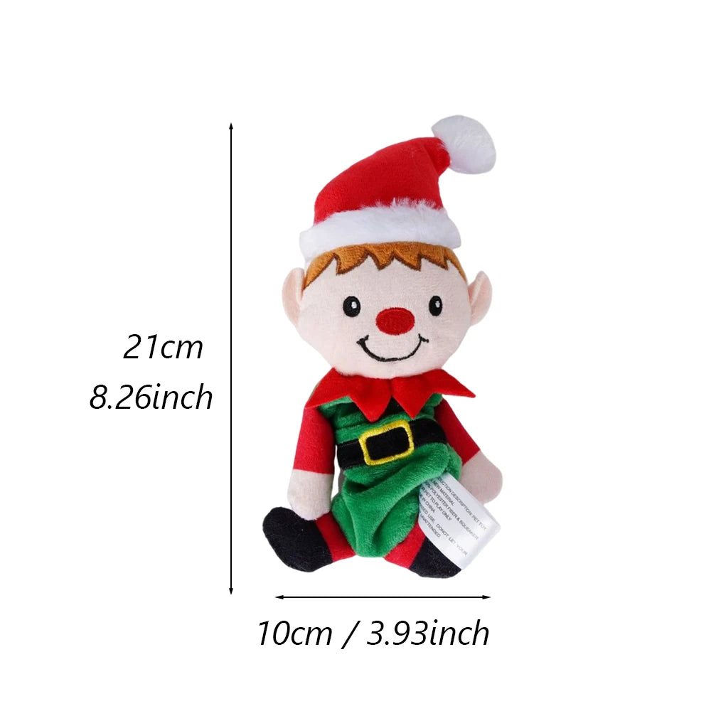 Christmas Plush Squeaky Dog Toy