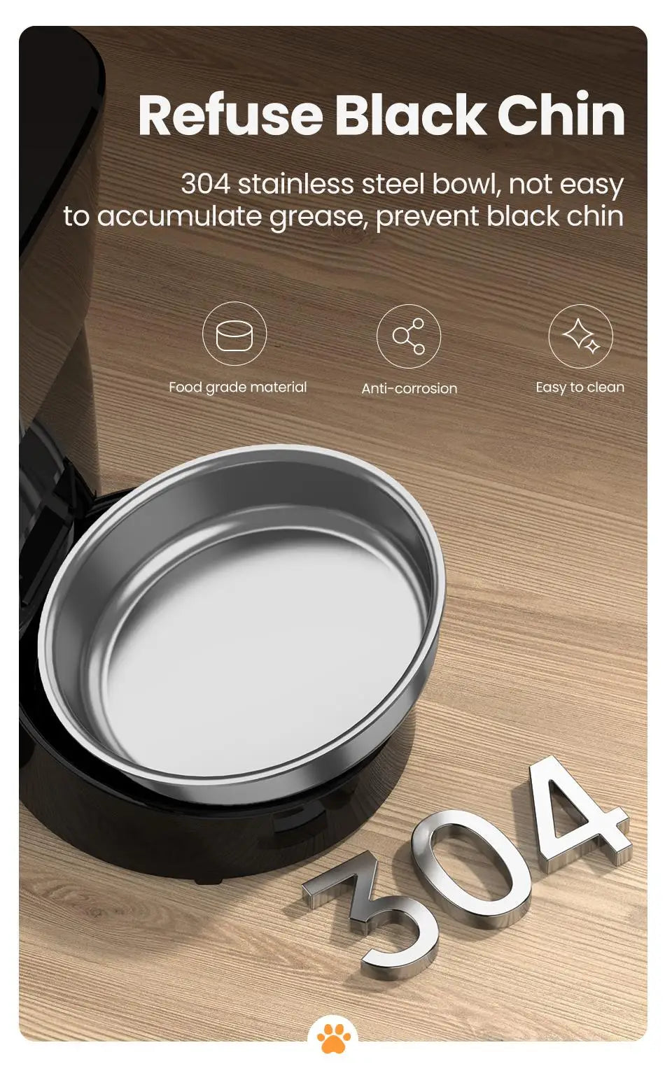 Smart Automatic Cat Feeder with Button Control and Kibble Dispenser