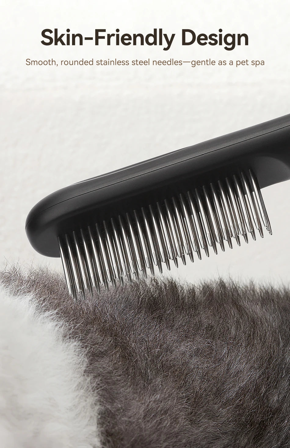 Electric Flea Comb - Waterproof Anti-Lice Removal Brush for Dogs & Cats