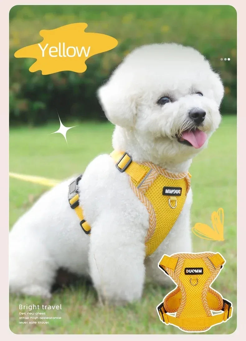 Small Pet Tactical Vest - Chest Strap Harness for Dogs and Cats