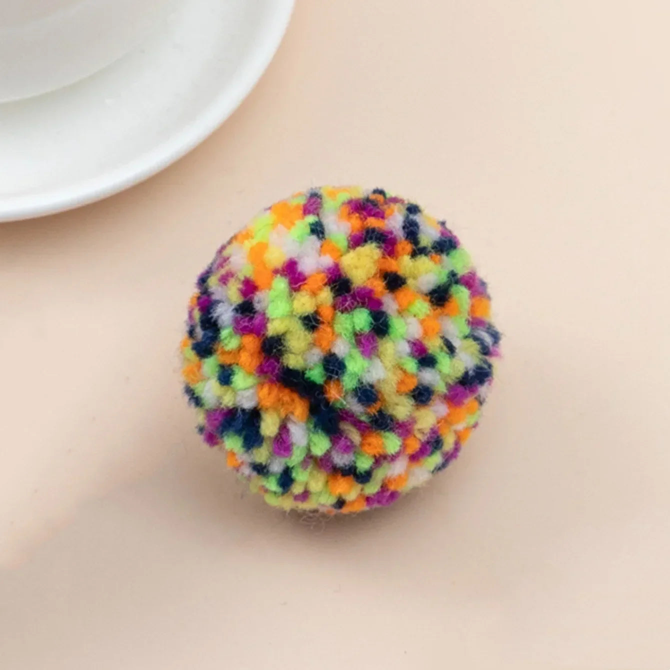 Cartoon Yarn Ball Cat Toy