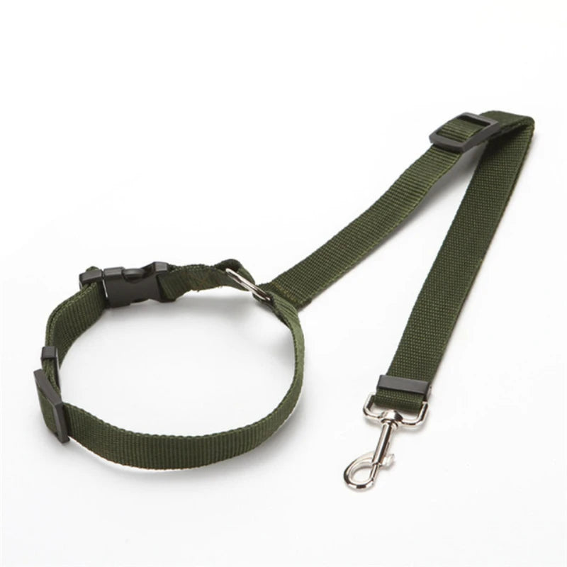 Adjustable Pet Car Harness & Seat Belt - Universal Safety Restraint