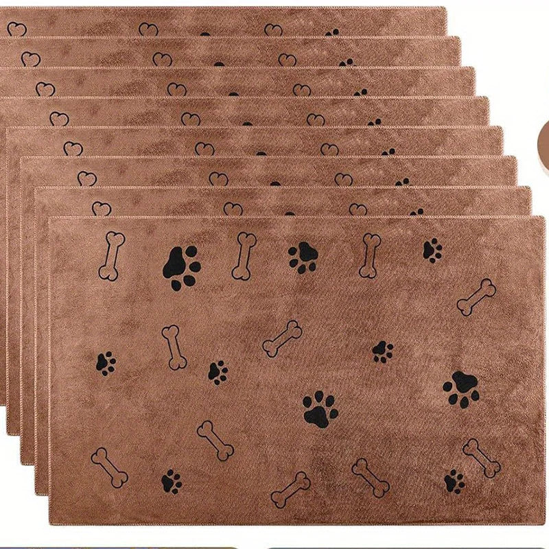 Pet Hair Remover Glove - Double-Sided Grooming Mitt for Furniture and Clothing