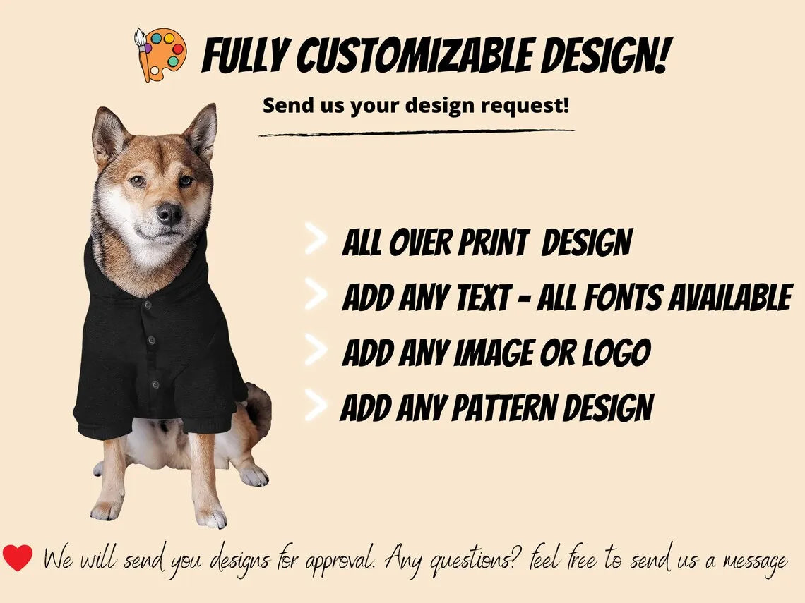 Personalised Dog Hoodie
