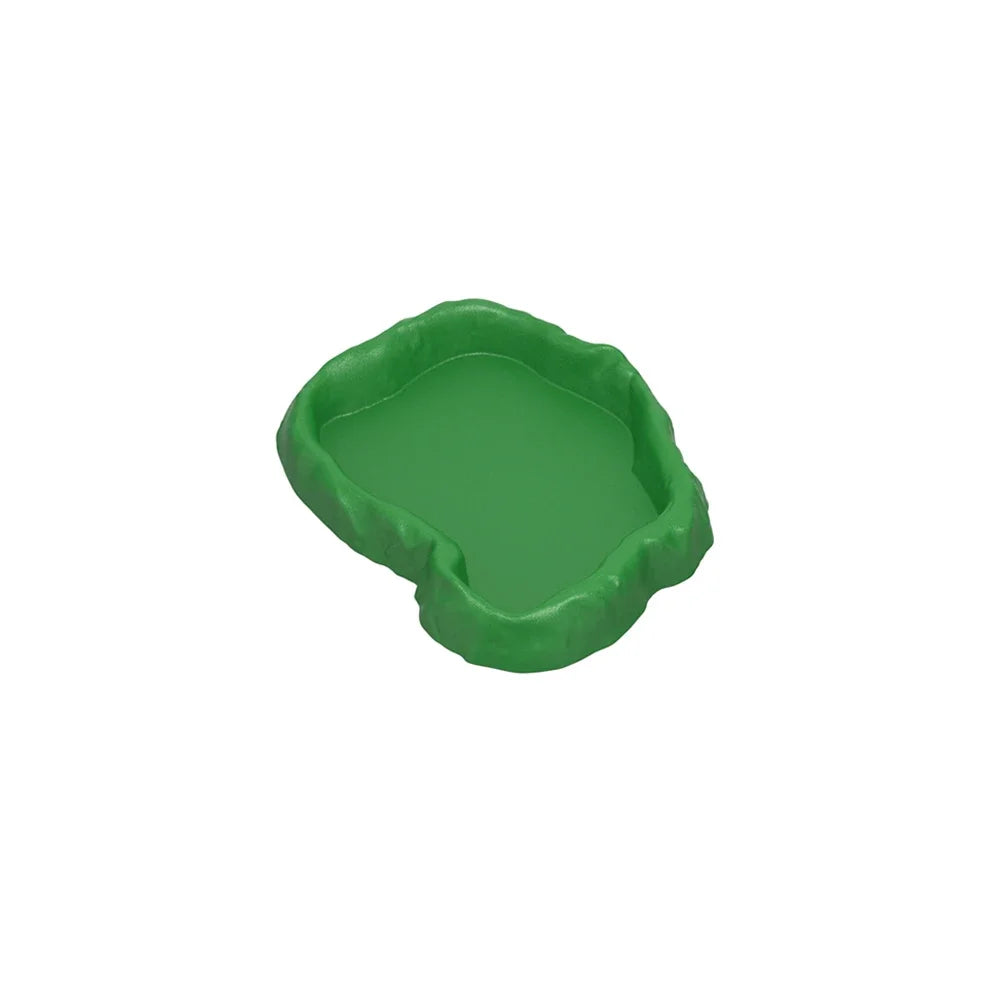 Reptile Rock-Style Food & Water Bowl for Terrariums