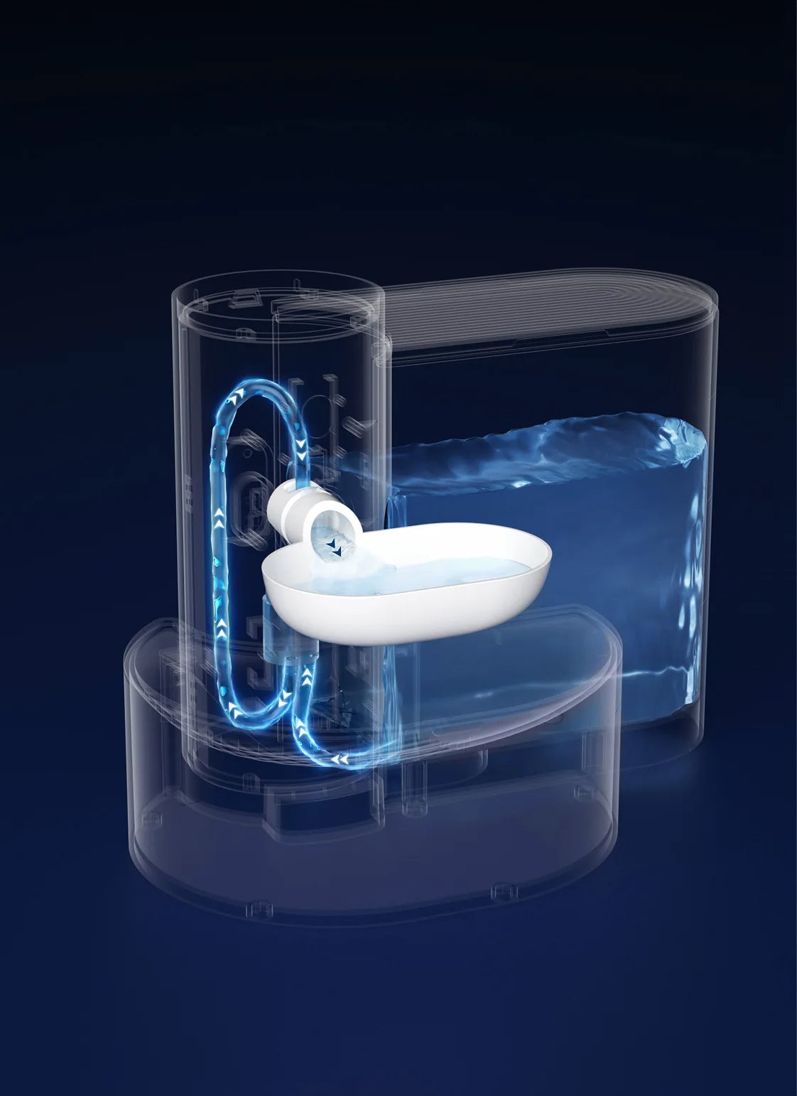 3L Wireless Automatic Pet Water Fountain with LCD Display