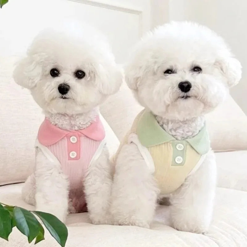 Summer Dog Shirt - Lightweight Pet Clothing for Small Dogs