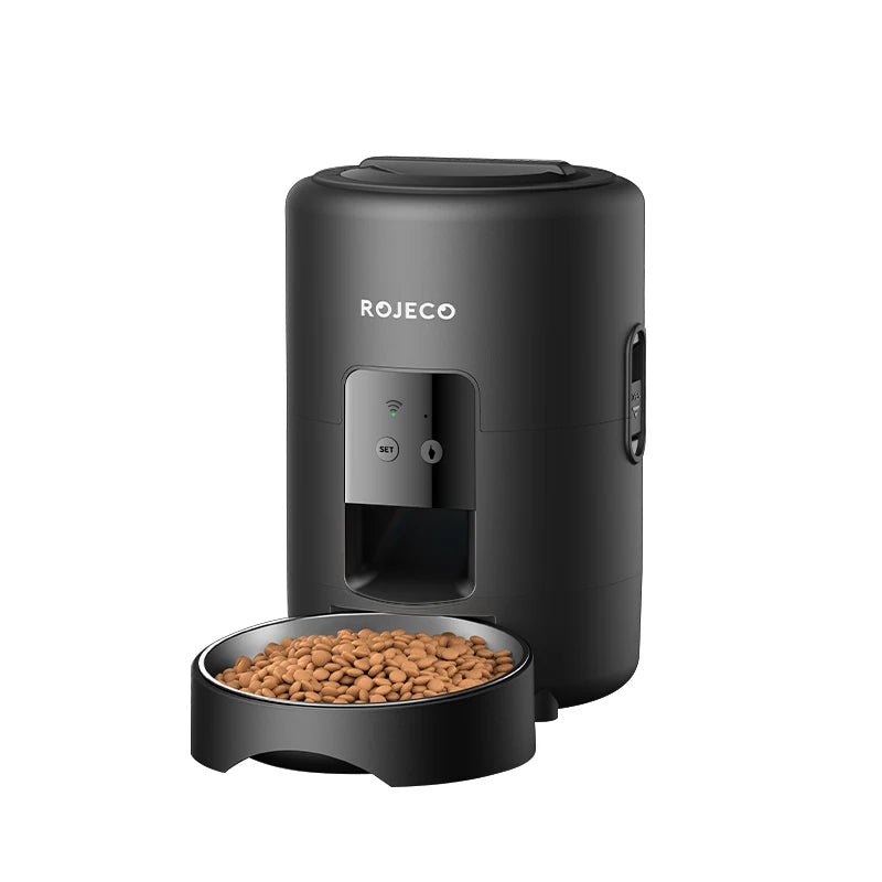 Smart Automatic Pet Feeder 2L - Wi-Fi App Control Food Dispenser for Cats & Dogs