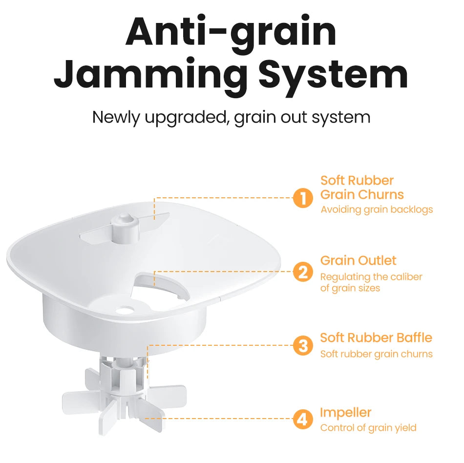 4L Automatic Pet Feeder with 360° Rotating Camera and WiFi Control