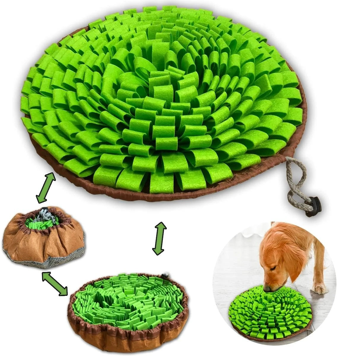 Fleece Dog Snuffle Mat