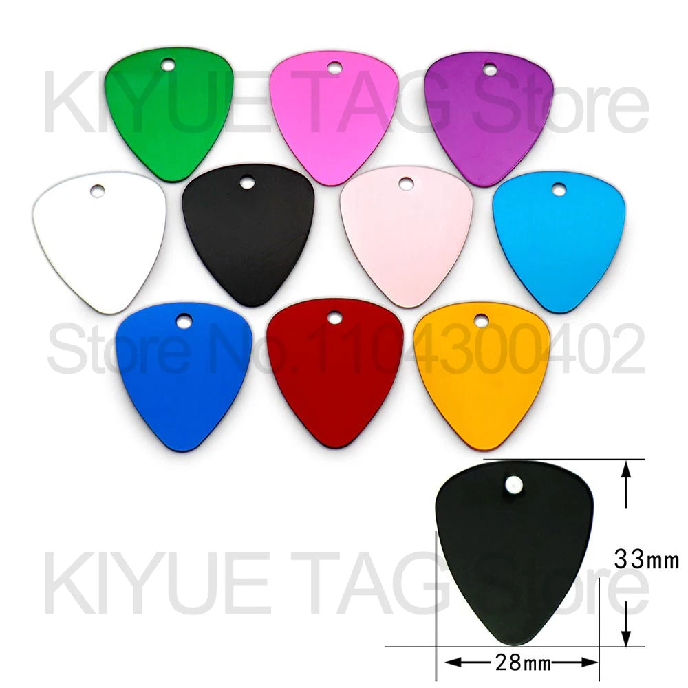 Personalised Aluminium Pet ID Tags – Pack of 100