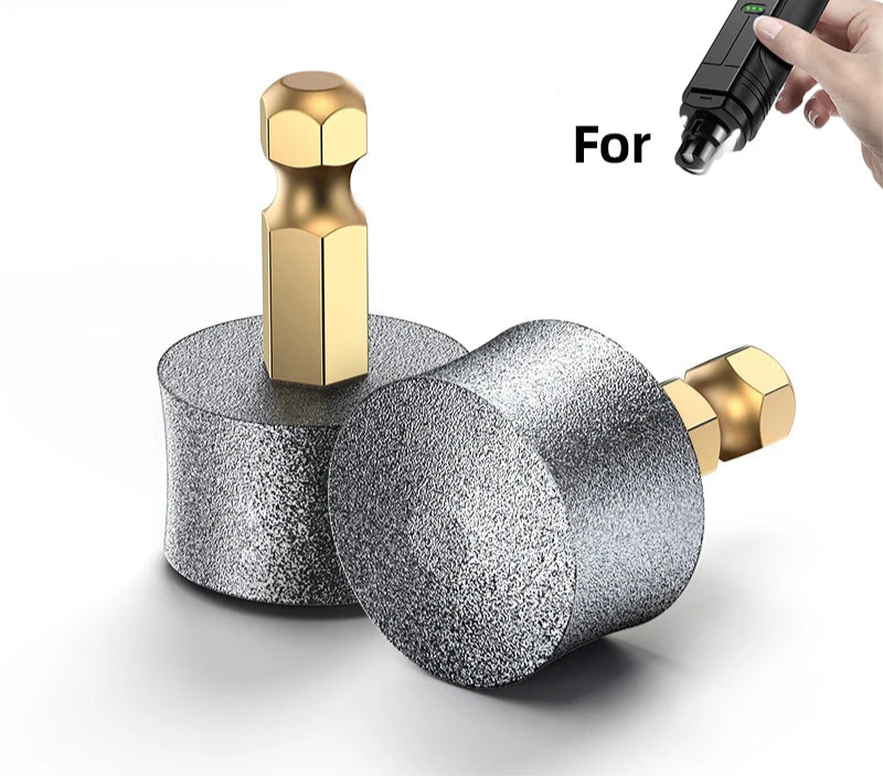 Stainless Steel Pet Nail Grinder Head - Replacement Head for P3 Electric Nail Clippers
