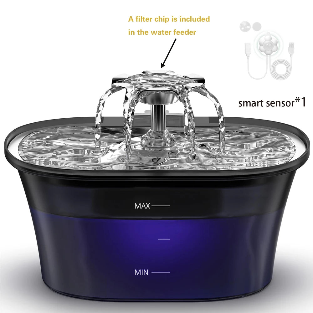 2.5L USB Pet Water Fountain