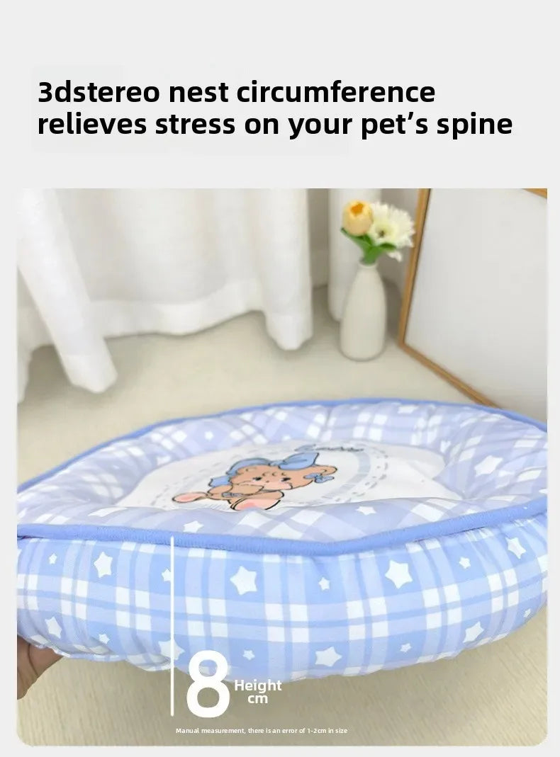 Pet Cooling Bed Sofa - Premium Summer Comfort for Cats & Dogs