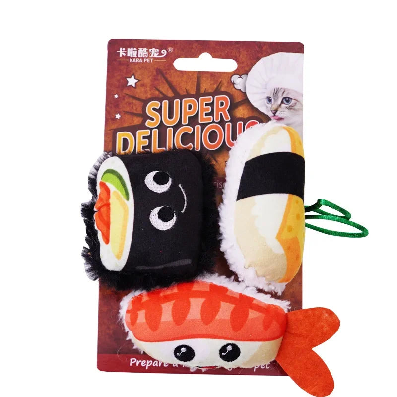 Bite-Resistant Plush Catnip Toy