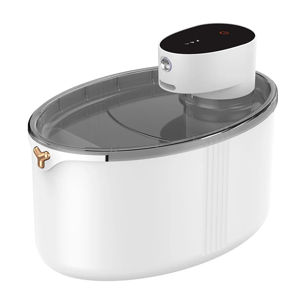 Smart Pet Water Fountain 2.5L - USB Rechargeable Induction Drinking Bowl with Filter