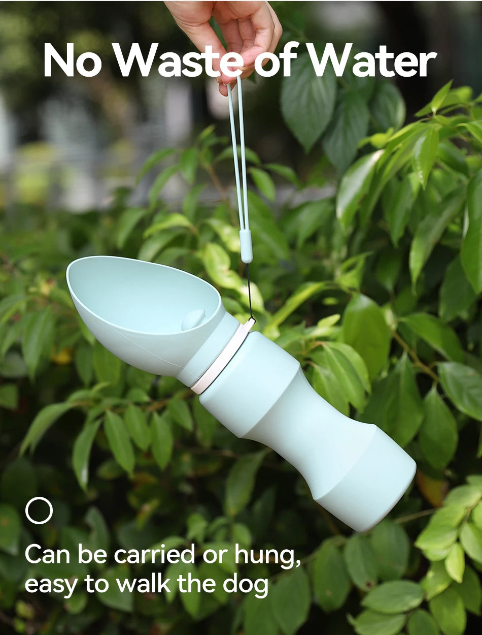 Portable Pet Water Bottle - Leakproof Travel Drinking Bowl