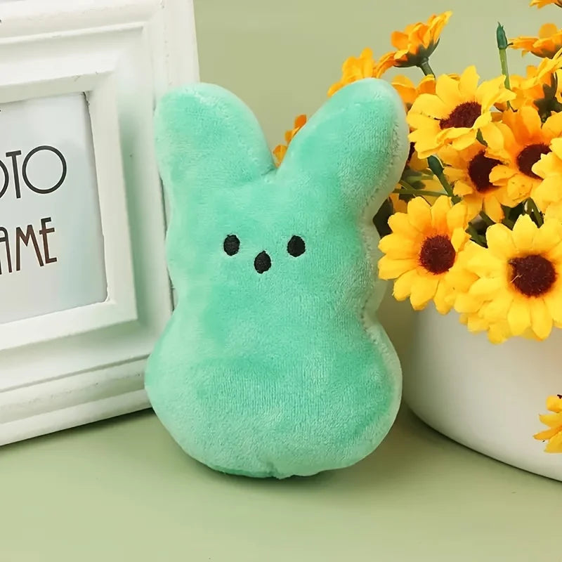 Easter Bunny Plush Chew Toy - Interactive Teeth Grinding Toy for Dogs and Cats