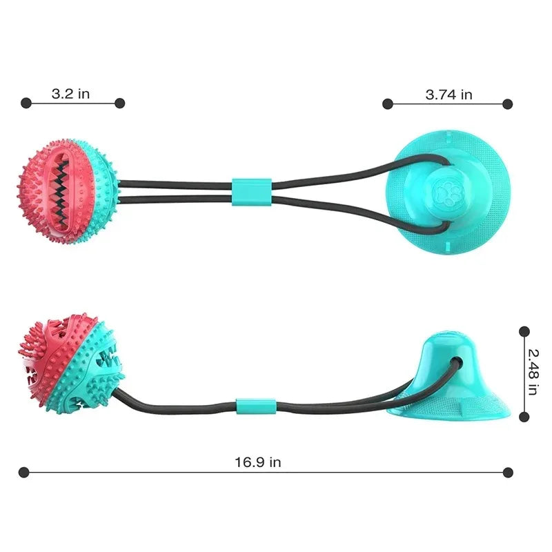 Ultra-Tough Chew Toys for Large Dogs - Beef Flavored Dental Cleaning Bones