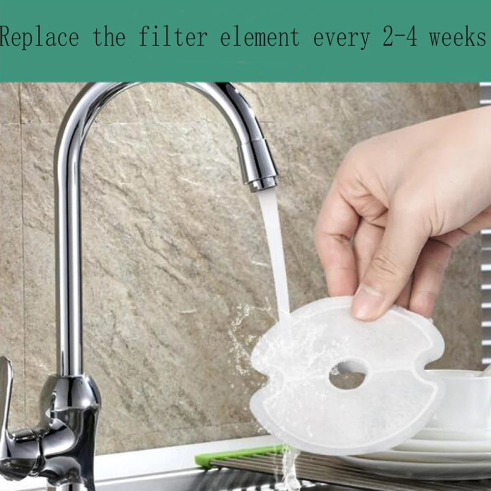 Pet Water Dispenser Replacement Filters - Activated Carbon & Ion Resin