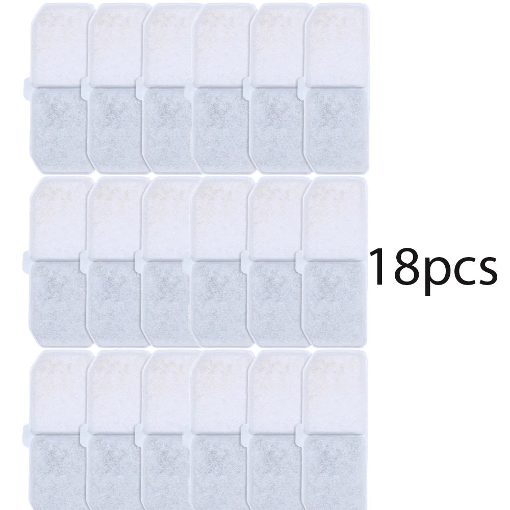 Recharges de puces de filtre pour fontaine à eau pour animaux de compagnie — 12 pièces/24 pièces