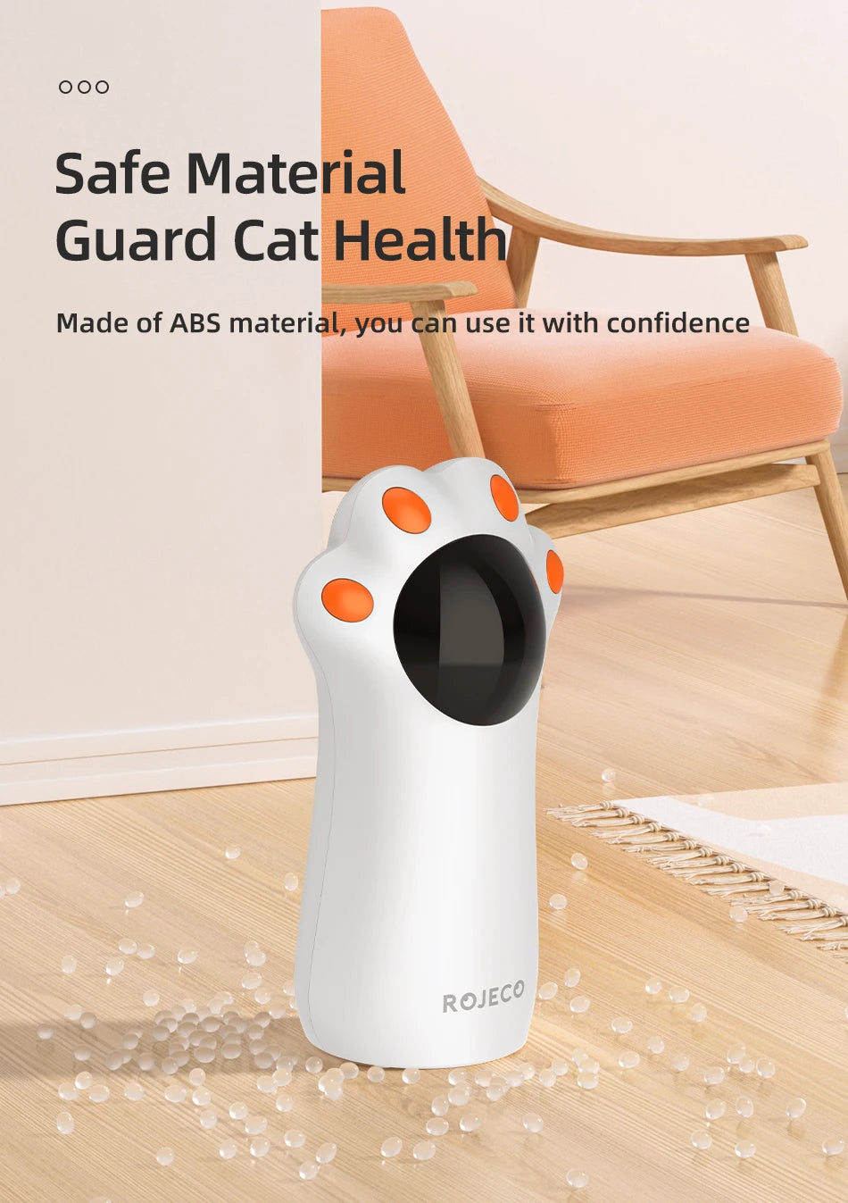 Automatic Interactive Cat Laser Toy - Motion Activated LED Pet Entertainment System