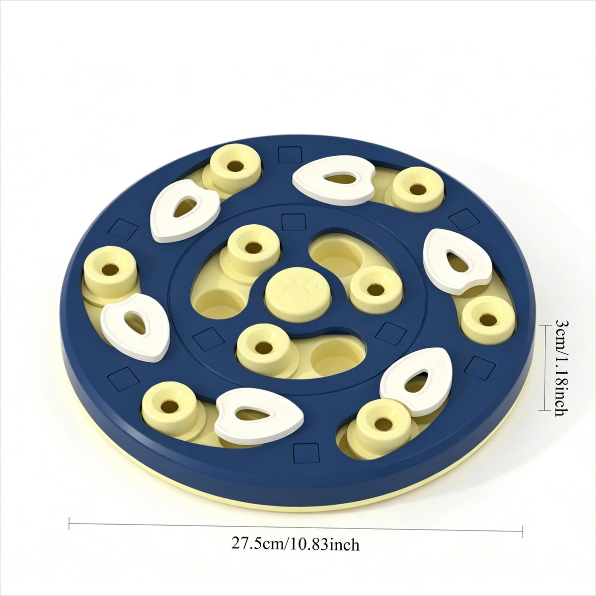 Pet Puzzle Feeder – Sliding Lid Slow Feeder Treat Toy for Cats & Dogs