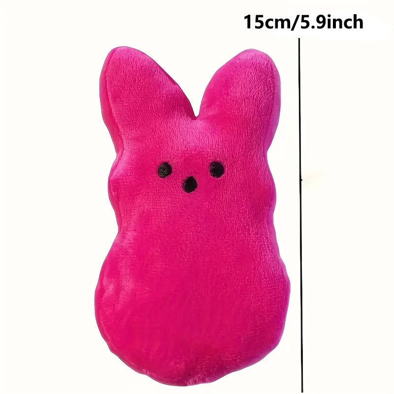 Easter Bunny Plush Chew Toy - Interactive Teeth Grinding Toy for Dogs and Cats