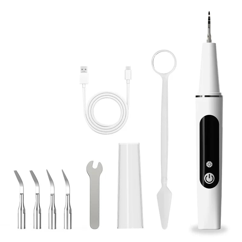 Sonic Pet Dental Cleaner – Plaque & Calculus Remover for Dogs & Cats with LED Light