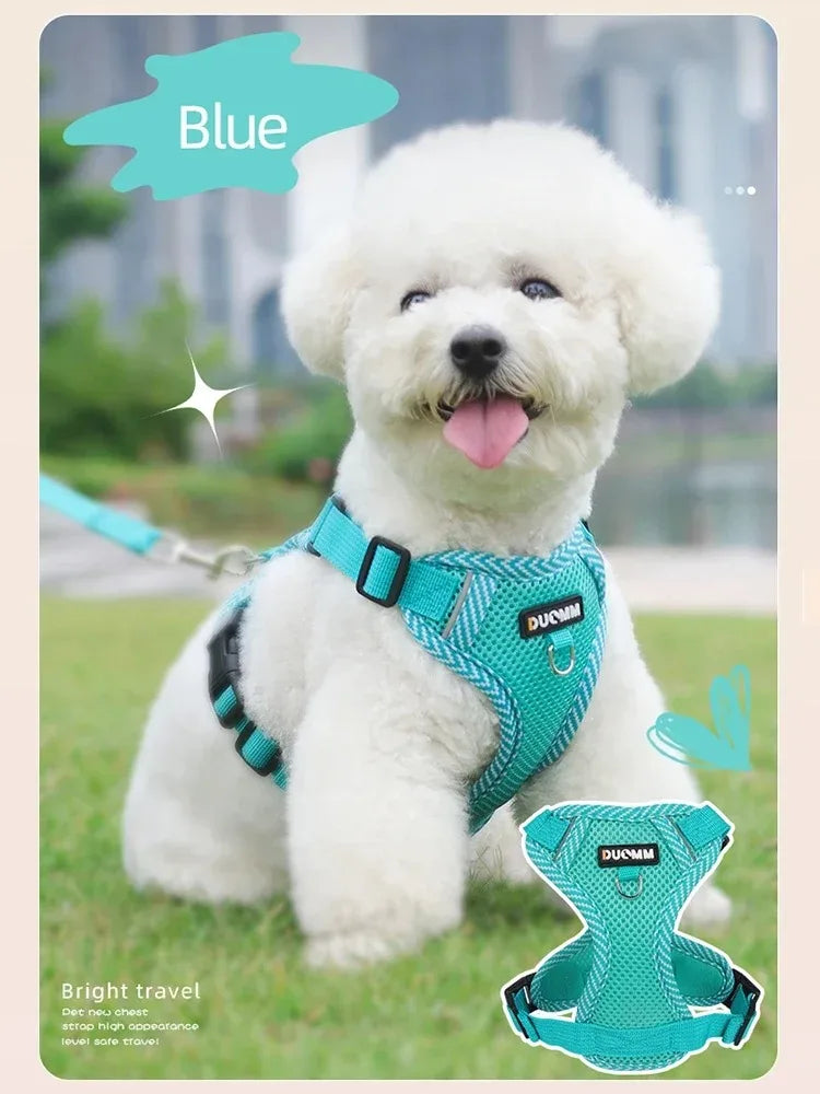 Small Pet Tactical Vest - Chest Strap Harness for Dogs and Cats