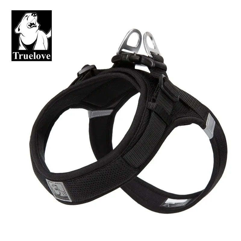 Tactical Dog Harness with Chest Strap - Multi-Size Pet Vest
