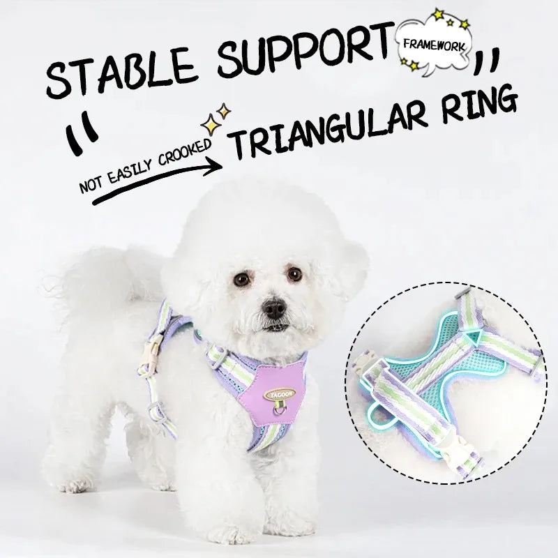 Tactical Dog Harness with Chest Leash