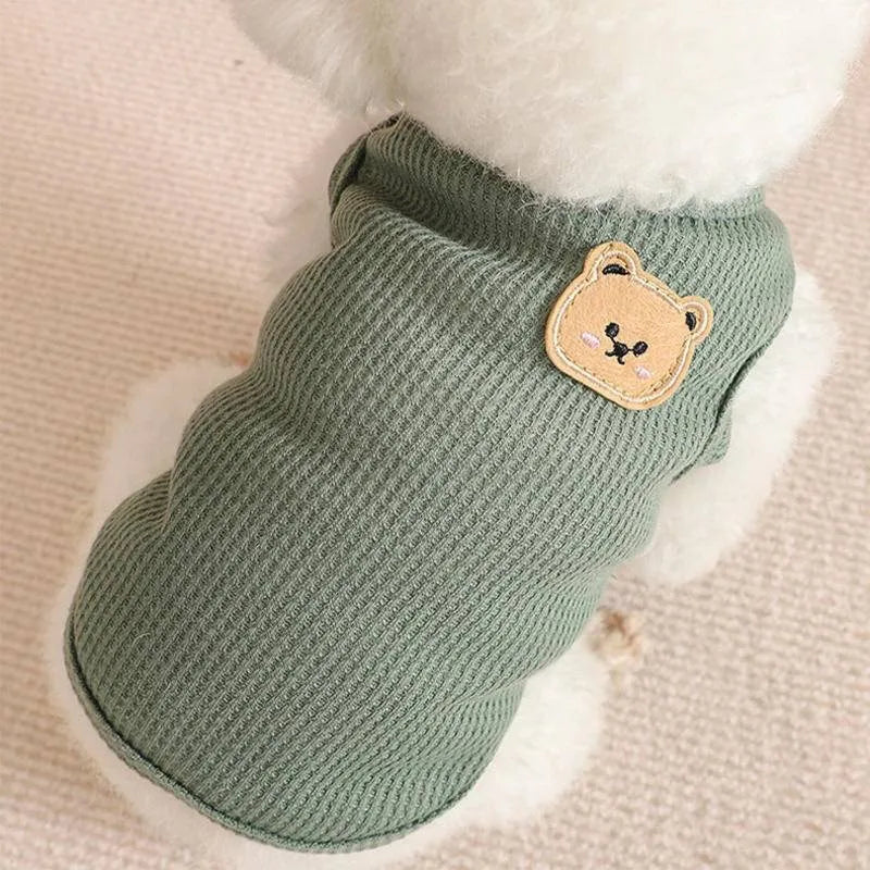 Breathable Pet Vest - Summer Clothing for Small Dogs and Cats
