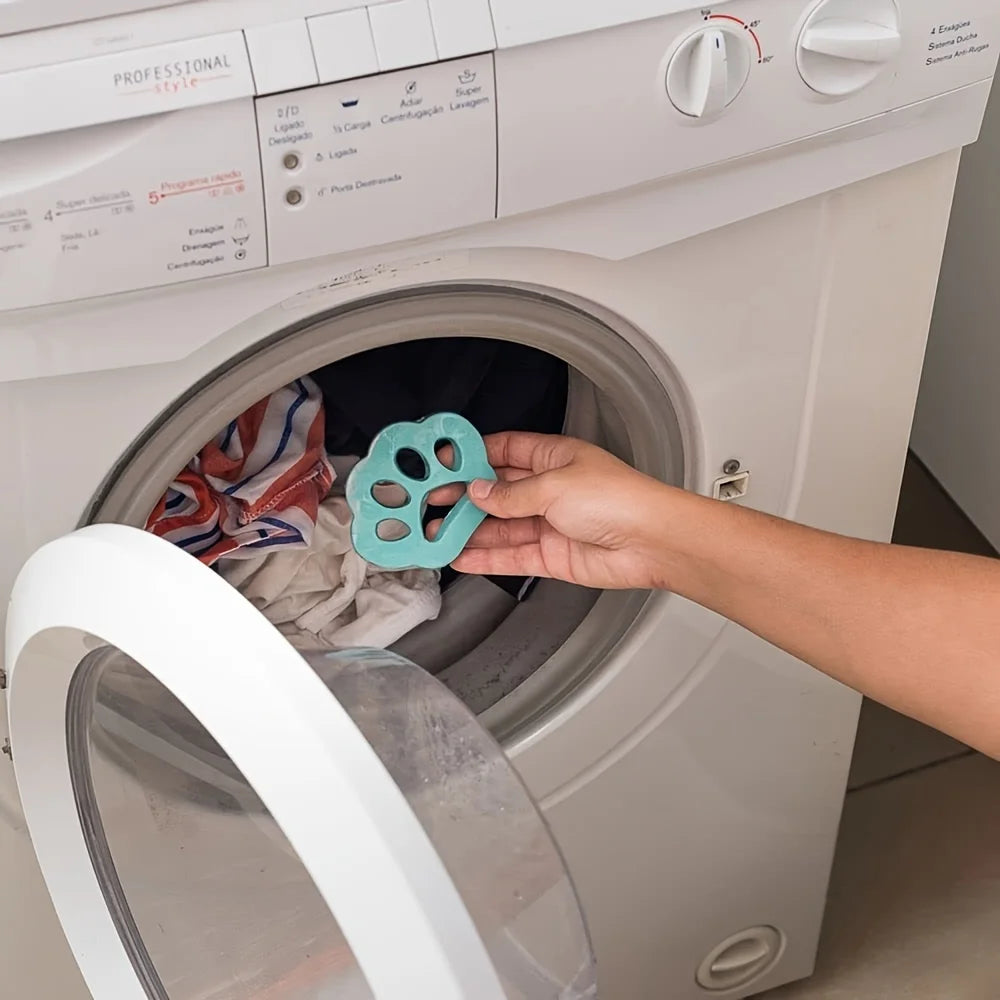 Reusable Pet Hair Remover for Laundry - Removes Dog and Cat Fur from Clothes
