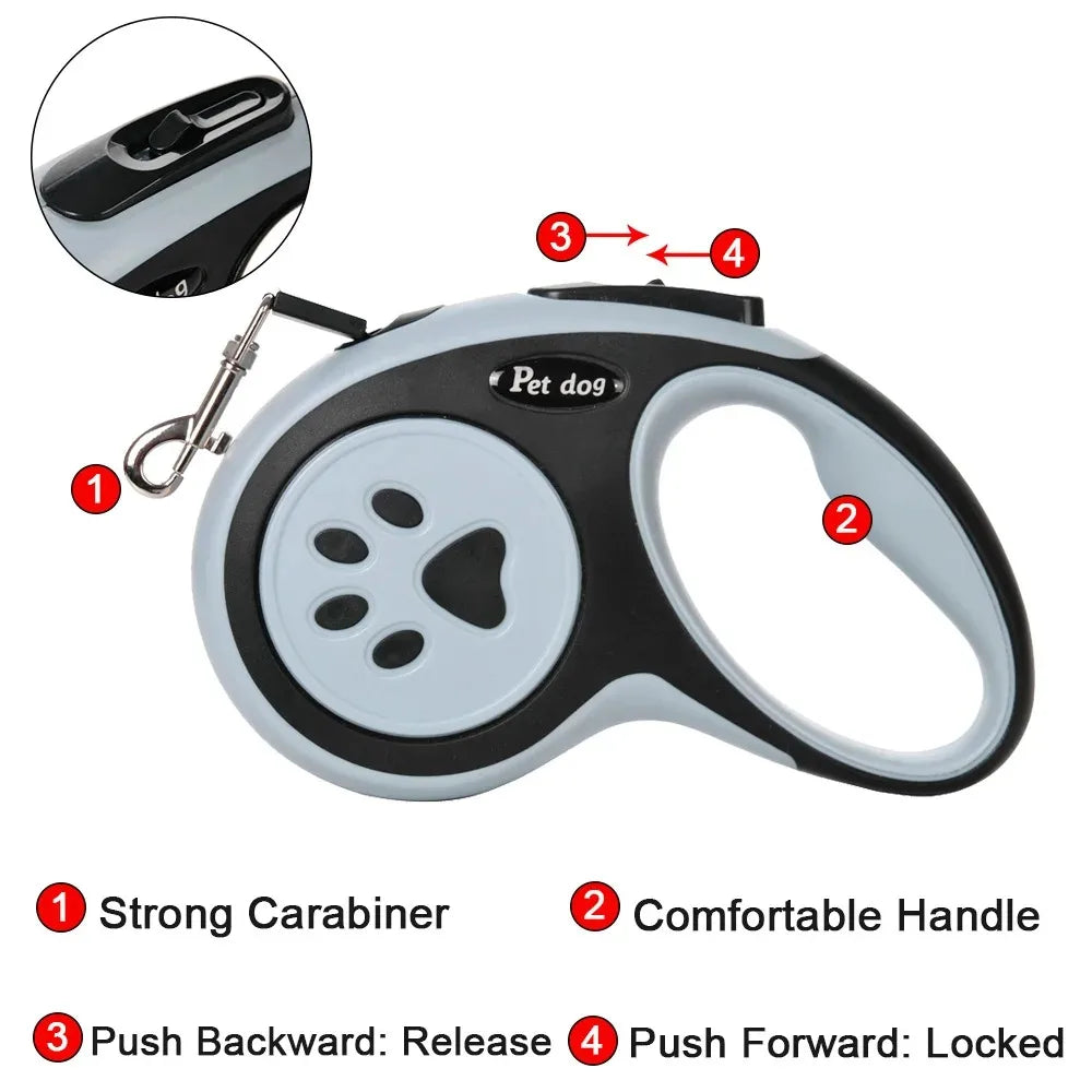 Retractable Dog Harness with Automatic Leash System