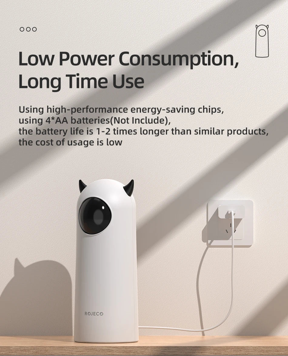 Interactive Smart Cat Toy with LED Laser and Handheld Control