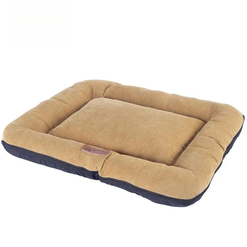 Fluffy Dog Bed - Soft Plush Mat Basket for Small to Large Dogs and Cats