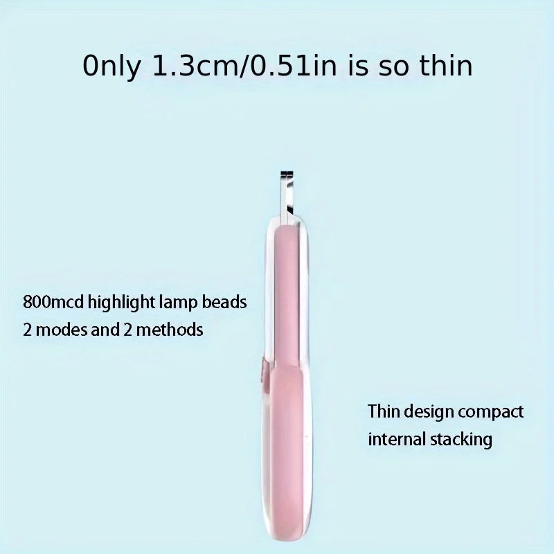 LED Pet Nail Clipper with Blood Line Light - Mini Size for Cats and Dogs