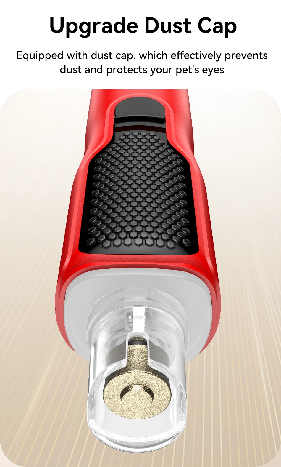 Electric Pet Nail Grinder with LED Light - Rechargeable Dog Cat Claw Trimmer