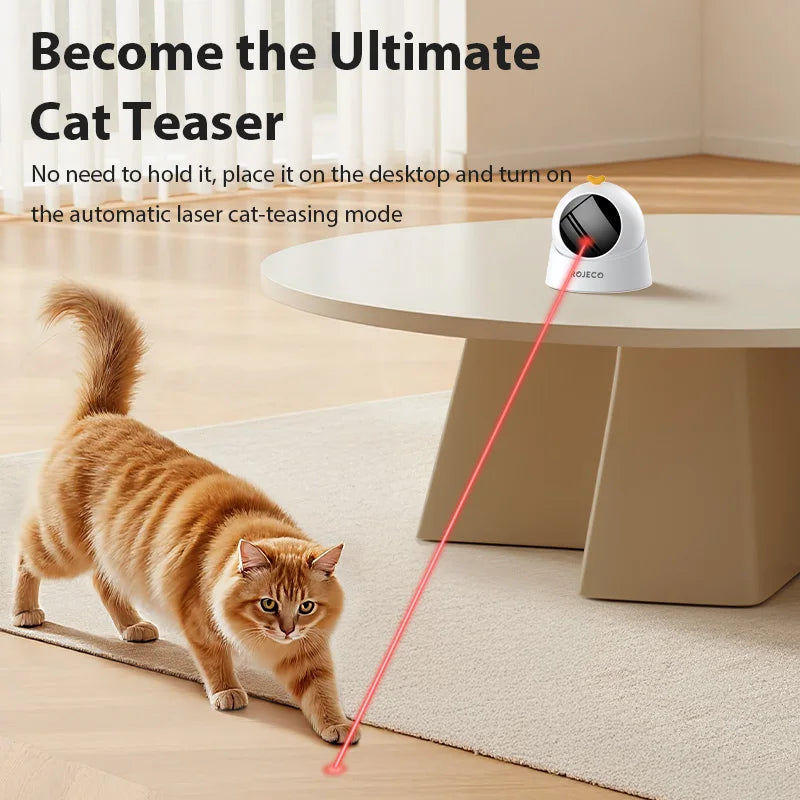 Automatic Cat Laser Toy - Interactive Smart Pet Entertainment System
