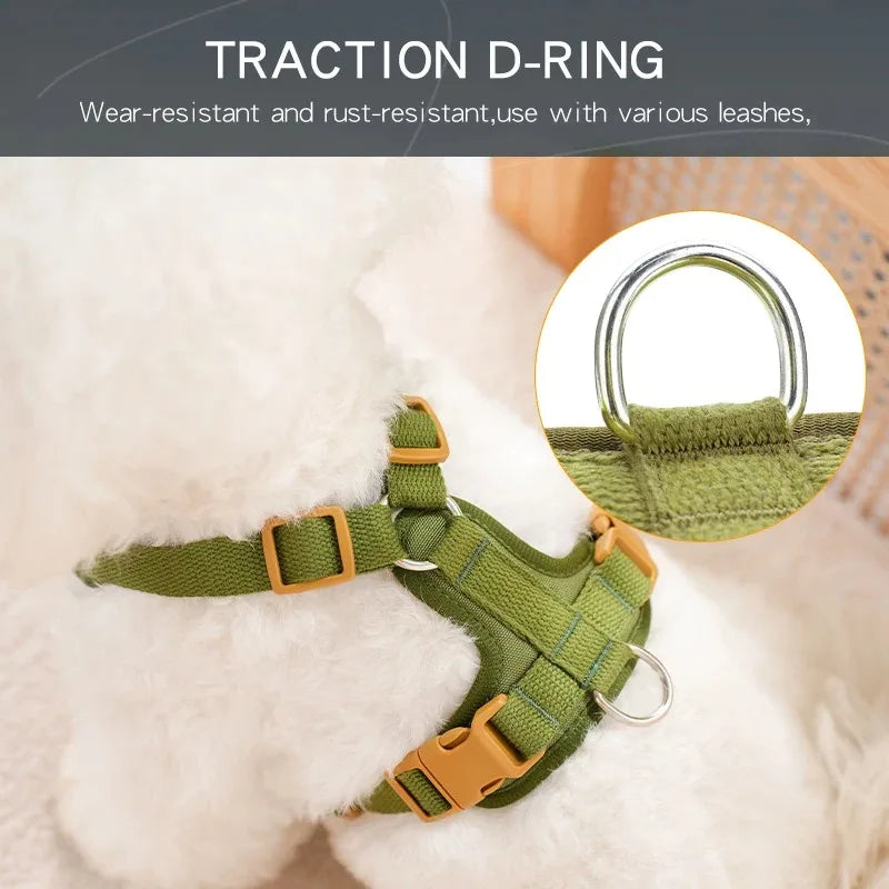 Multi-Pet Harness and Leash Set for Dogs and Cats
