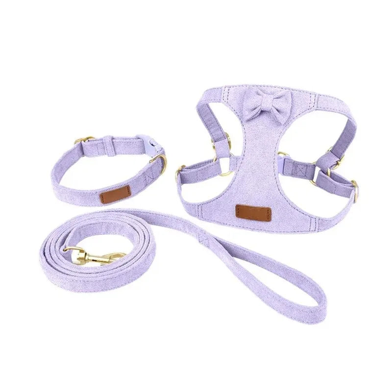 Tactical Dog Collar & Harness Set with Chest Strap